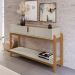 Aparador 2 Gavetas 50524 130cm Off White Cedro DCASA