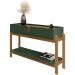 Aparador 2 Gavetas 50524 130cm Verde Oliva Cedro DCASA