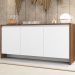 Balcao Buffet 50523 3 Portas 160cm Cedro Branco DCASA