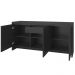 Balcao Buffet 50523 3 Portas 160cm Preto DCASA