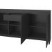 Balcao Buffet 50523 3 Portas 160cm Preto DCASA