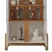 Buffet 190cm Adega 050520 E Cristaleira 4 Portas 50519 Off White Cedro DCASA