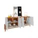 Buffet Adega Ranger Branco Cedro
