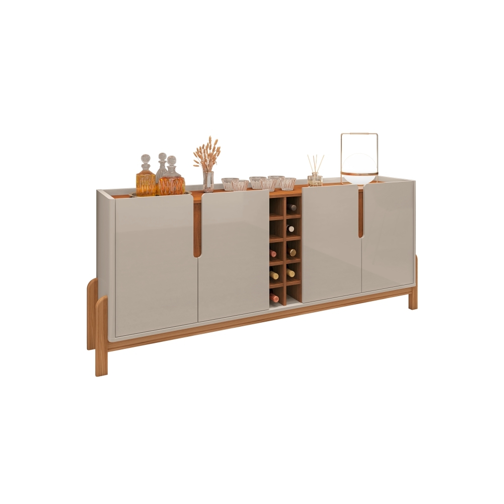 Buffet Adega Ranger Off White Cedro