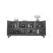 Buffet Agnes Verde Oliva Cedro 4 Portas com Detalhe Curvo