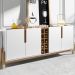 Buffet Aparador 190cm Com Adega 050520 Branco Cedro DCASA