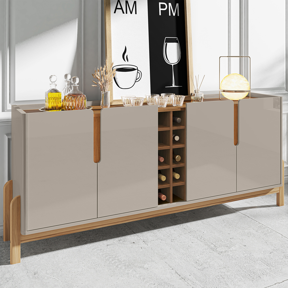 Buffet Aparador 190cm Com Adega 050520 Off White Cedro DCASA