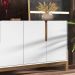Buffet Aparador 4 Portas 170cm 050518 Branco Cedro DCASA