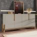 Buffet Aparador 4 Portas 170cm 050518 Off White Cedro DCASA