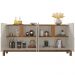 Buffet Aparador 4 Portas 170cm 050518 Off White Cedro DCASA