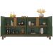 Buffet Aparador 4 Portas 170cm 050518 Verde Oliva Cedro DCASA