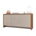 Buffet Aparador Legancy Cedro Off White 3 Portas