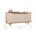 Buffet Louise Off White Cedro 4 Portas