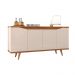 Buffet Louise Off White Cedro 4 Portas
