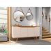 Buffet Louise Off White Cedro 4 Portas