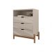 Gaveteiro Atalanta 3 Gavetas Off White