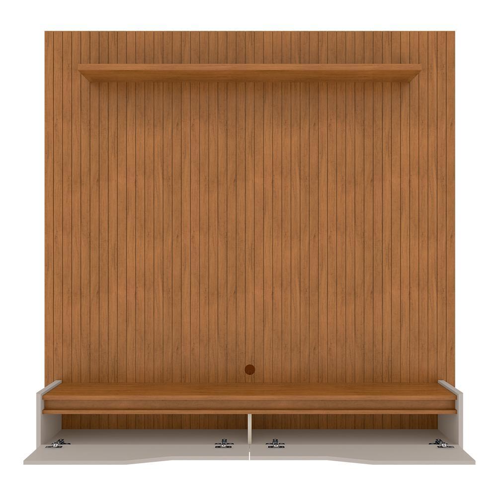Home Suspenso Milão 160cm Cedro/Off White para TV até 60” - Casa D