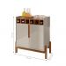 Jogo Cristaleira e Bar Oct Off White Cedro