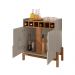 Jogo Cristaleira e Bar Oct Off White Cedro