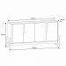 Jogo Sala De Estar Copenhagen Off White Cedro