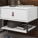 Mesa De Cabeceira Suspensa 1 Gaveta 004014 Branco DCASA