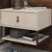 Mesa De Cabeceira Suspensa 1 Gaveta 004014 Off White DCASA