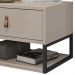 Mesa De Cabeceira Suspensa 1 Gaveta 004014 Off White DCASA