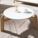 Mesa De Centro Para Sala 006008 Branco Cedro DCASA
