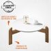 Mesa De Centro Para Sala 006008 Branco Cedro DCASA