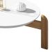 Mesa De Centro Para Sala 006008 Branco Cedro DCASA