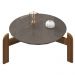 Mesa De Centro Para Sala 006008 Cinza Perola Cedro DCASA