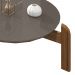 Mesa De Centro Para Sala 006008 Cinza Perola Cedro DCASA