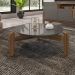Mesa De Centro Para Sala 006008 Cinza Perola Cedro DCASA