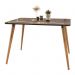 Mesa Sala Jantar Veneza 120x90cm Cinza Perola