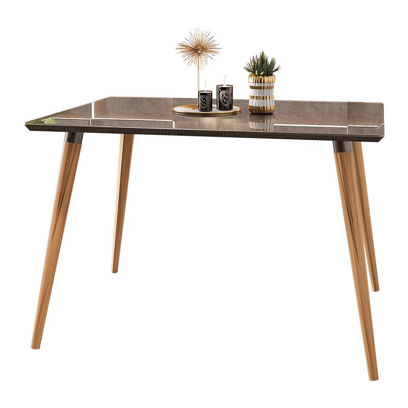 Mesa Sala Jantar Veneza 120x90cm Cinza Perola
