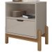 Mesa de Cabeceira 1 Gaveta 004015 Off White DCASA