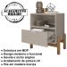 Mesa de Cabeceira 1 Gaveta 004015 Off White DCASA