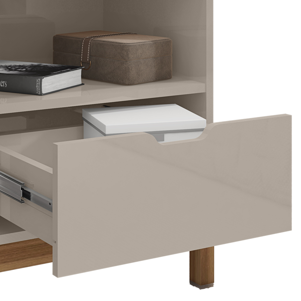 Mesa de Cabeceira 1 Gaveta 004015 Off White DCASA
