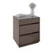 Mesa de Cabeceira Belize 3 GV Cinza