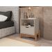 Mesa de Cabeceira Nice Off White