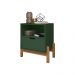 Mesa de Cabeceira Nice Verde Oliva