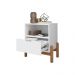 Mesa de Cabeceira Paris Branco