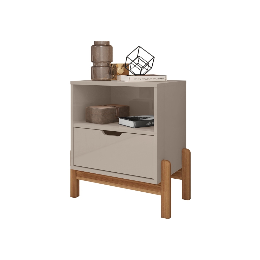 Mesa de Cabeceira Paris Off White