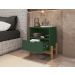 Mesa de Cabeceira Paris Verde Oliva