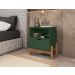 Mesa de Cabeceira Paris Verde Oliva