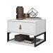 Mesa de Cabeceira Suspensa Hampton Branco