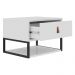 Mesa de Cabeceira Suspensa Sigma 1 Gaveta Branco - Casa D