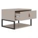 Mesa de Cabeceira Suspensa Sigma 1 Gaveta Off White - Casa D