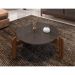 Mesa de Centro Lizz Pérola e Cedro