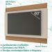 Painel Frisado Piso Teto 220x180 Cm Tv 60 Pol 008175 Cedro DCASA